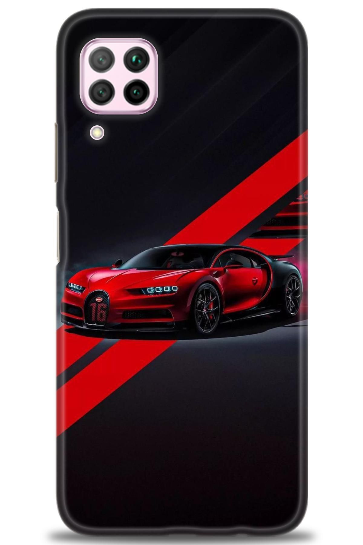 CooperTech Huawei P40 Lite İle Uyumlu HD Baskılı Silikon Kılıf - 985
