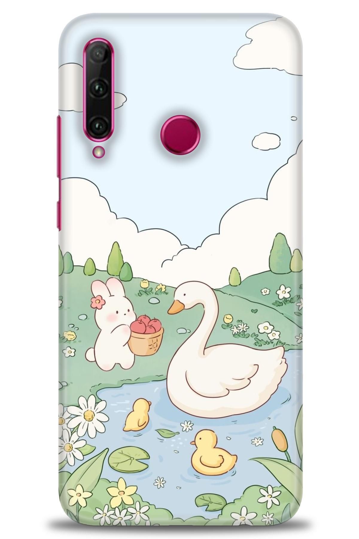 CooperTech Huawei Honor 20 Lite İle Uyumlu HD Baskılı Silikon Kılıf - 839