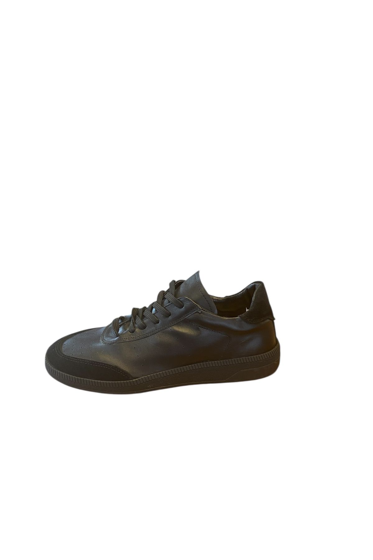 Rugano 621 hakiki deri günlük spor ayakkabı sneaker