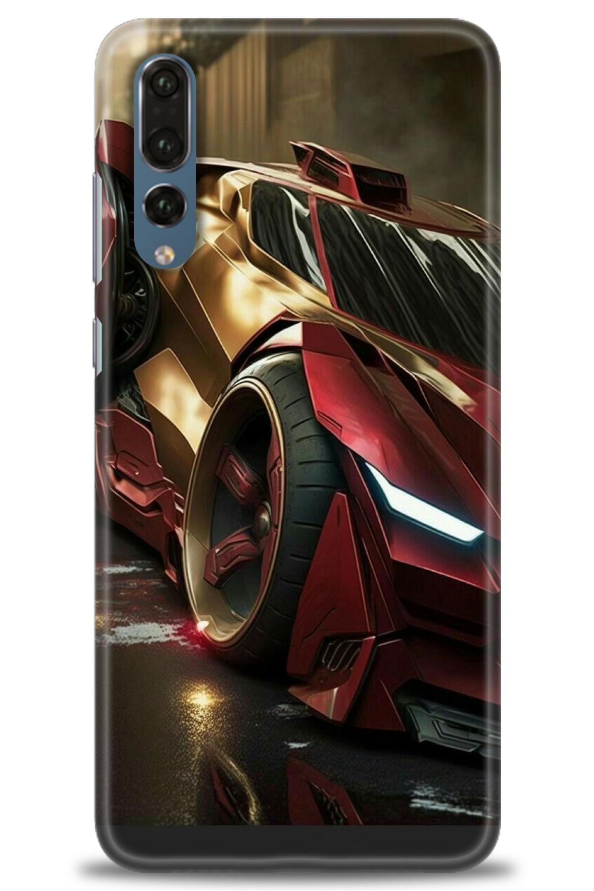 CooperTech Huawei P20 Pro İle Uyumlu HD Baskılı Silikon Kılıf - 855