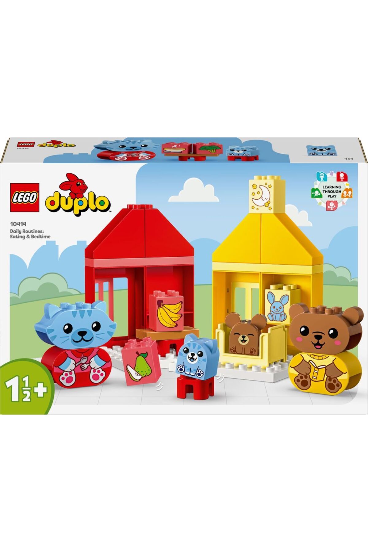 LEGO ® DUPLO® İlk Günlük Rutinlerim: Yemek ve Uyku Zamanı 10414 - 1/2+ Oyuncak Yapım Seti (28P) fotoğrafı 3 (önizleme)