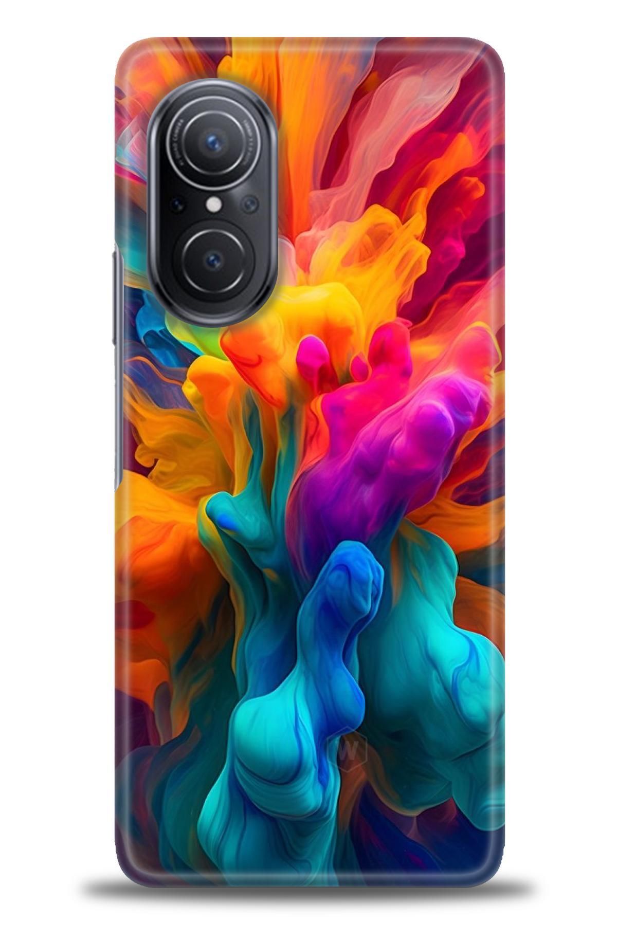 CooperTech Huawei Nova 9 Se İle Uyumlu HD Baskılı Silikon Kılıf - 43