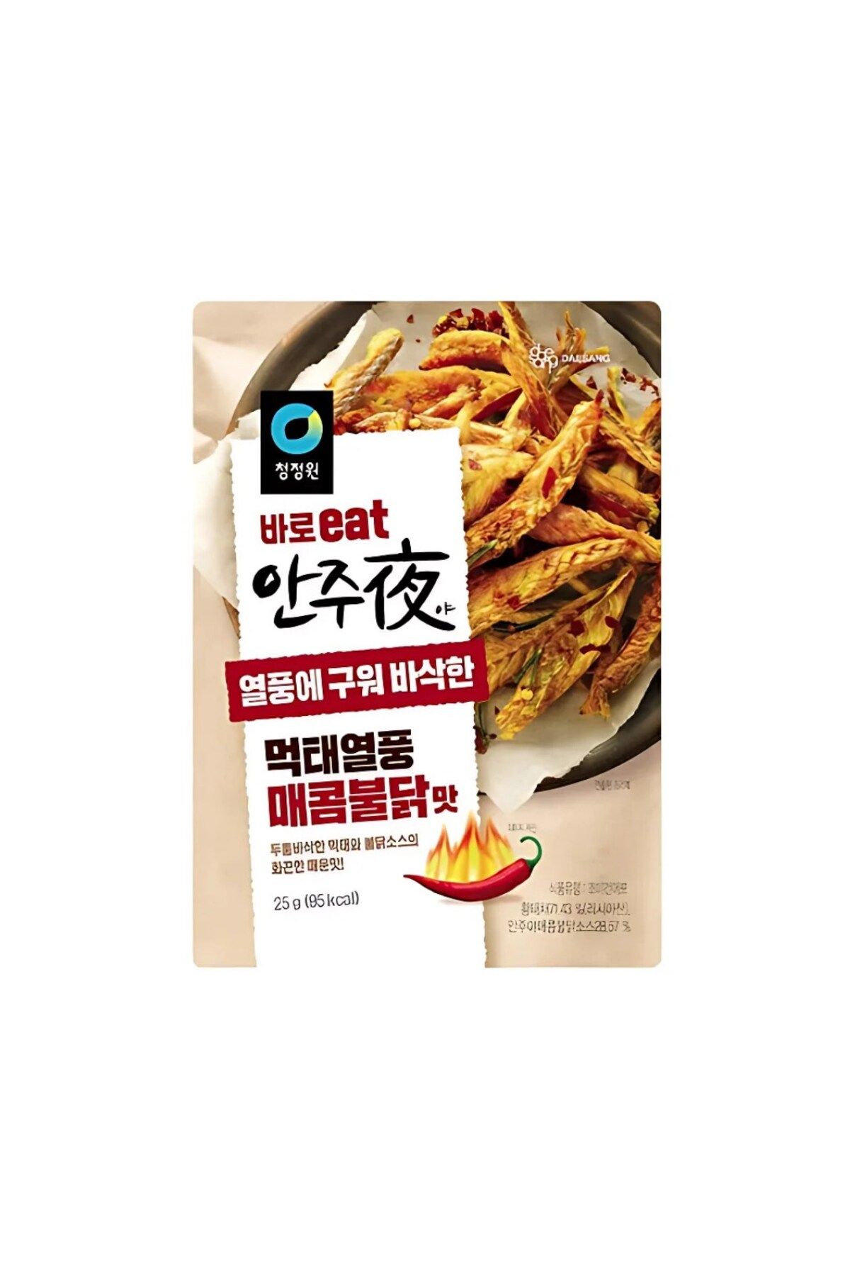 Cheongjeongwon Spicy Buldak Flavor Dried Fish 25g