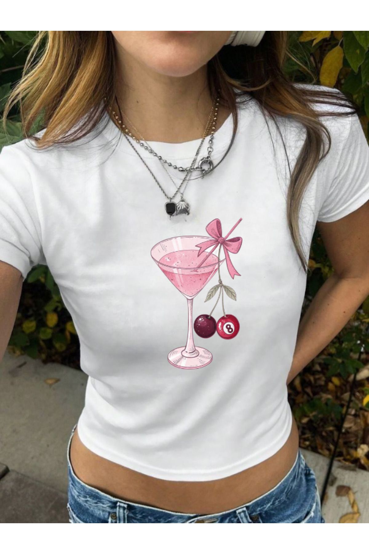 DEEFWEAR DREICH COCKTAIL (11) BASKILI BEYAZ CROP