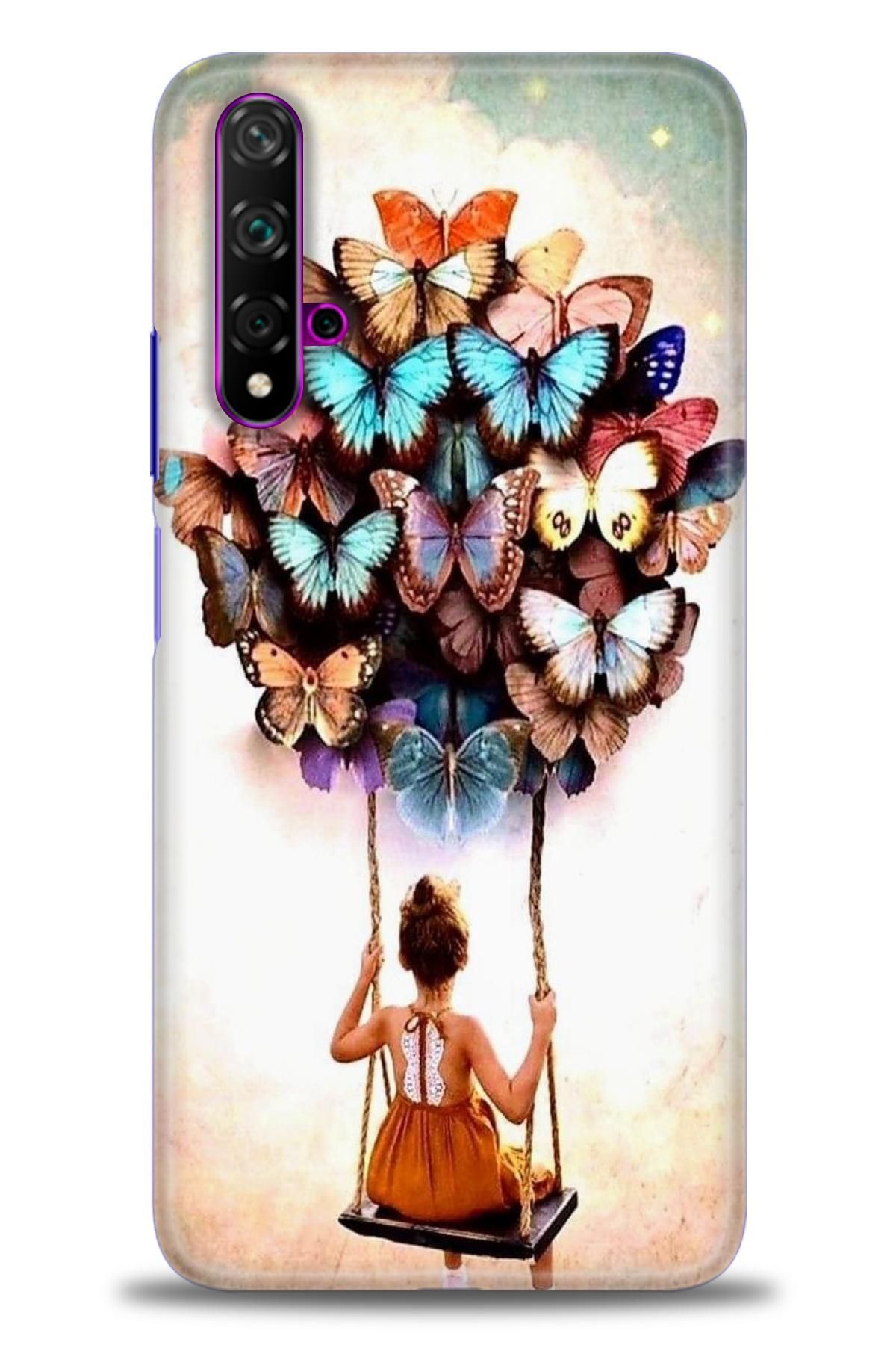 CooperTech Huawei Nova 5T İle Uyumlu HD Baskılı Silikon Kılıf - 190