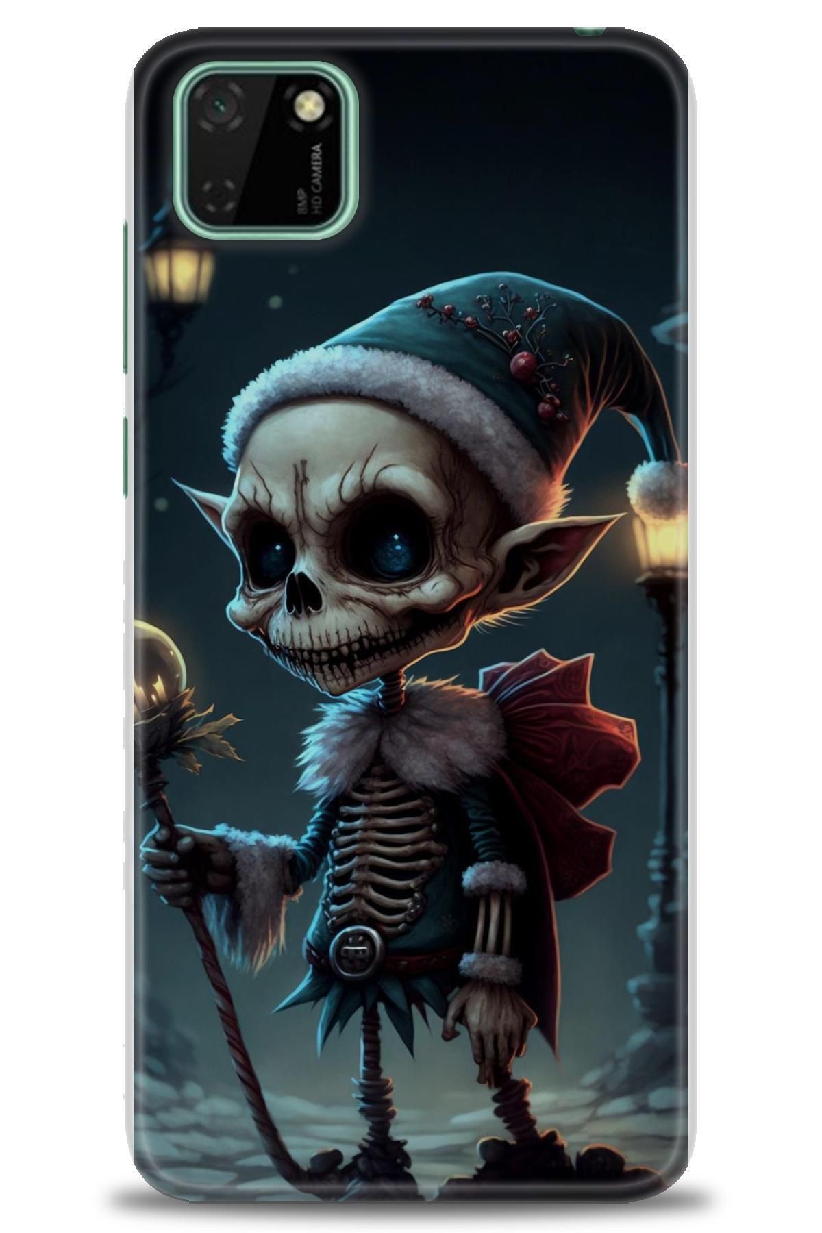 CooperTech Huawei Y5P İle Uyumlu HD Baskılı Silikon Kılıf - 899