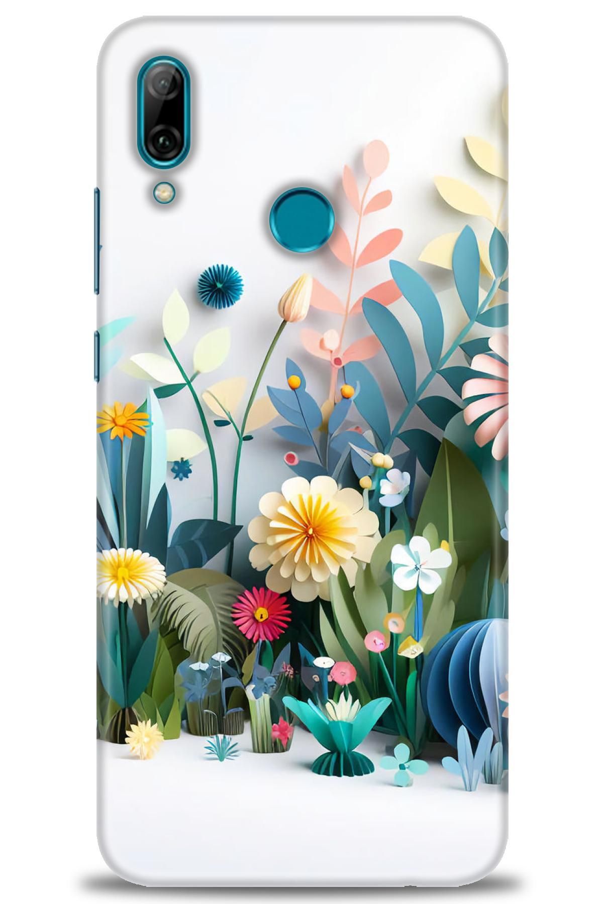 CooperTech Huawei P Smart Pro 2019 İle Uyumlu HD Baskılı Silikon Kılıf - 754