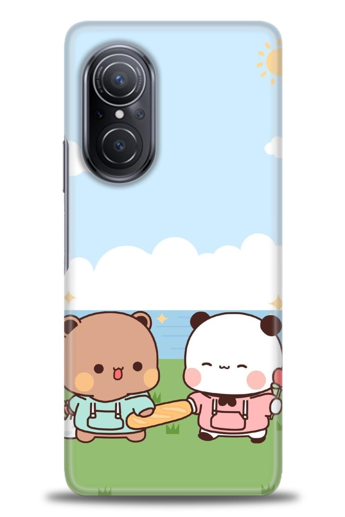 CooperTech Huawei Nova 9 Se İle Uyumlu HD Baskılı Silikon Kılıf - 36