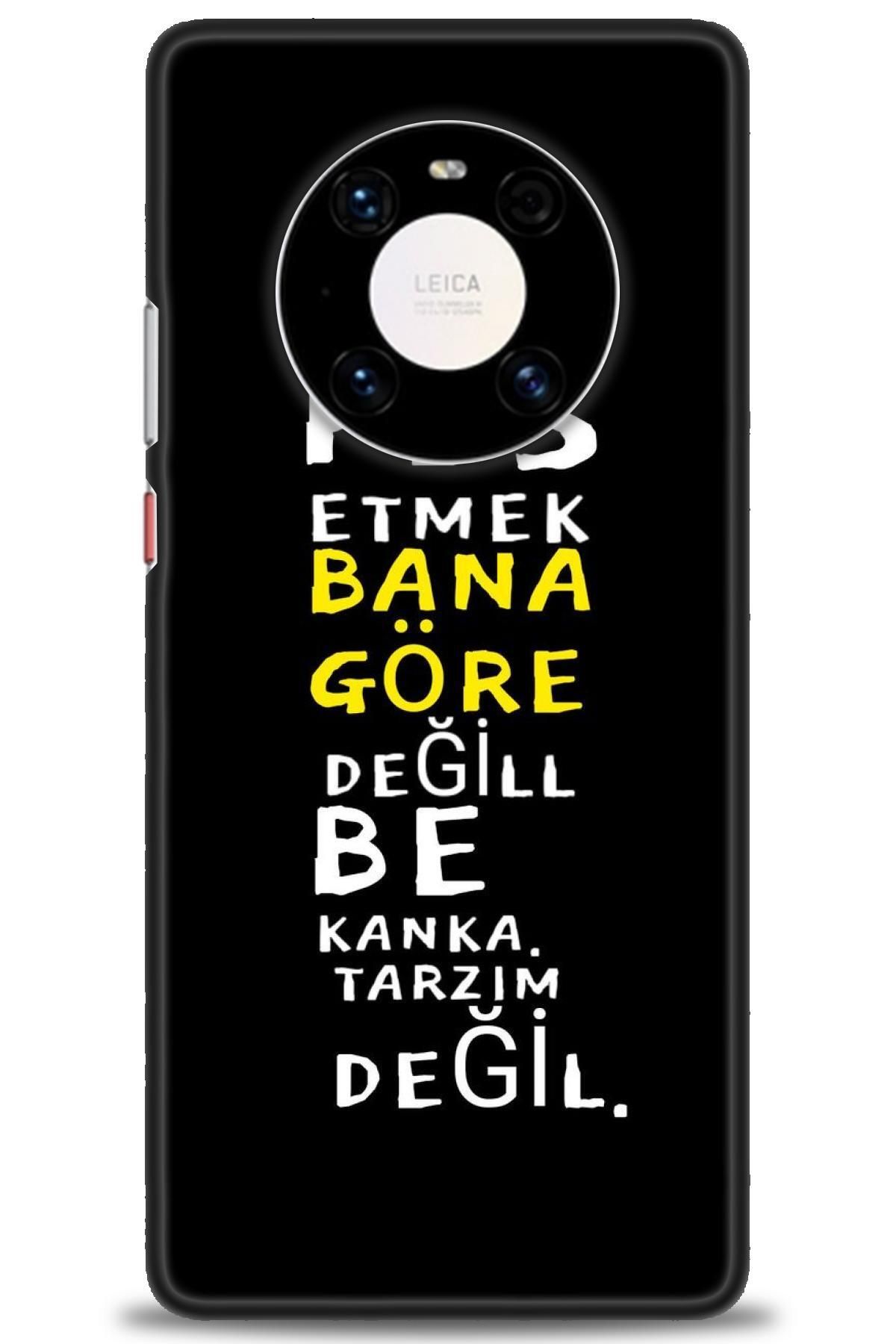 CooperTech Huawei Mate 40 Pro İle Uyumlu HD Baskılı Silikon Kılıf - 475