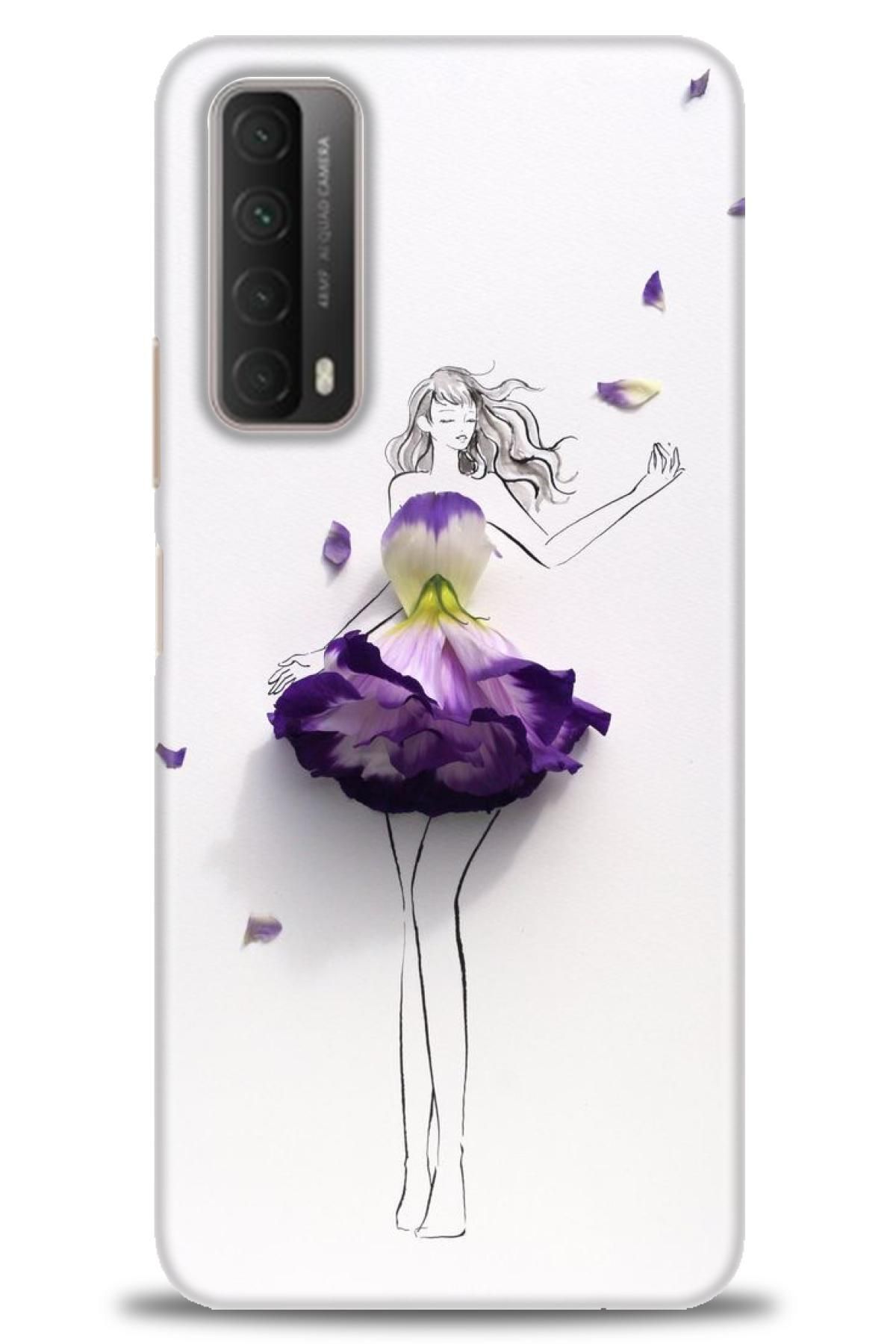 CooperTech Huawei P Smart 2021 İle Uyumlu HD Baskılı Silikon Kılıf - 740