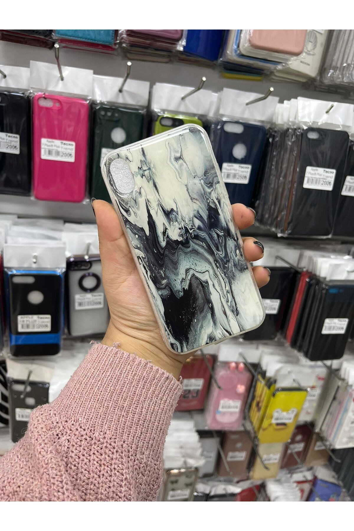 TECNOTREND Apple İPhone XR Desenli sert silikon kılıf