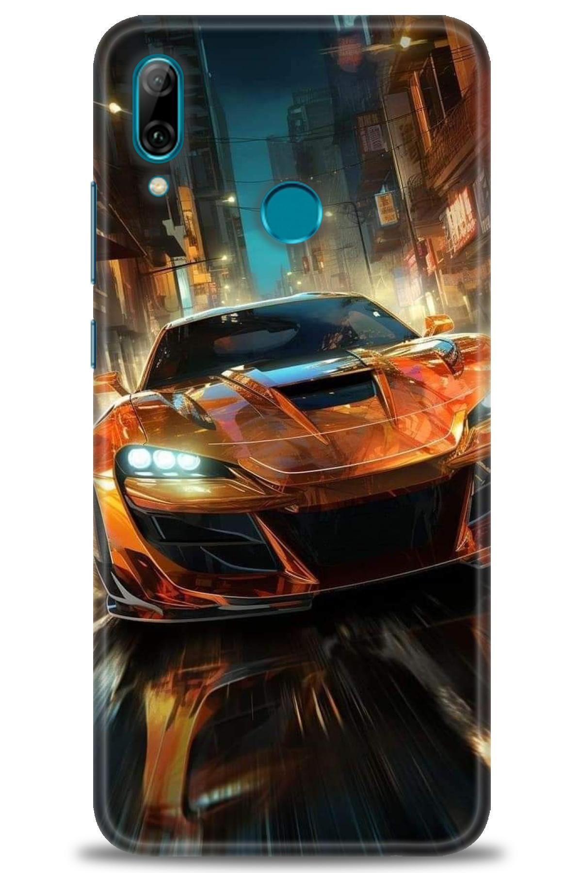 CooperTech Huawei P Smart Pro 2019 İle Uyumlu HD Baskılı Silikon Kılıf - 576