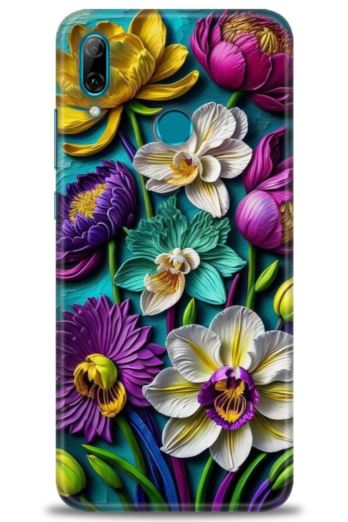 CooperTech Huawei P Smart Pro 2019 İle Uyumlu HD Baskılı Silikon Kılıf - 354