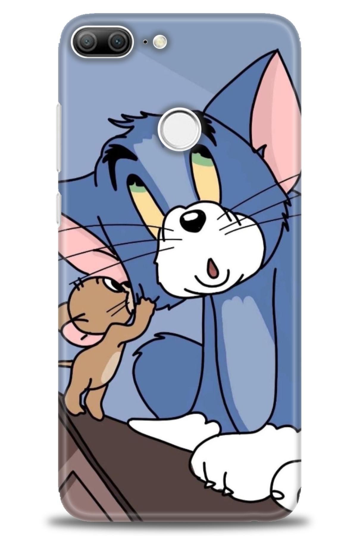 CooperTech Huawei Honor 9 Lite İle Uyumlu HD Baskılı Silikon Kılıf - 583
