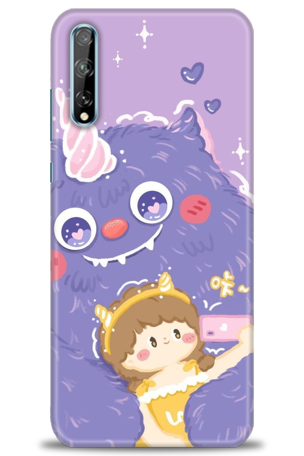 CooperTech Huawei Y8P İle Uyumlu HD Baskılı Silikon Kılıf - 194