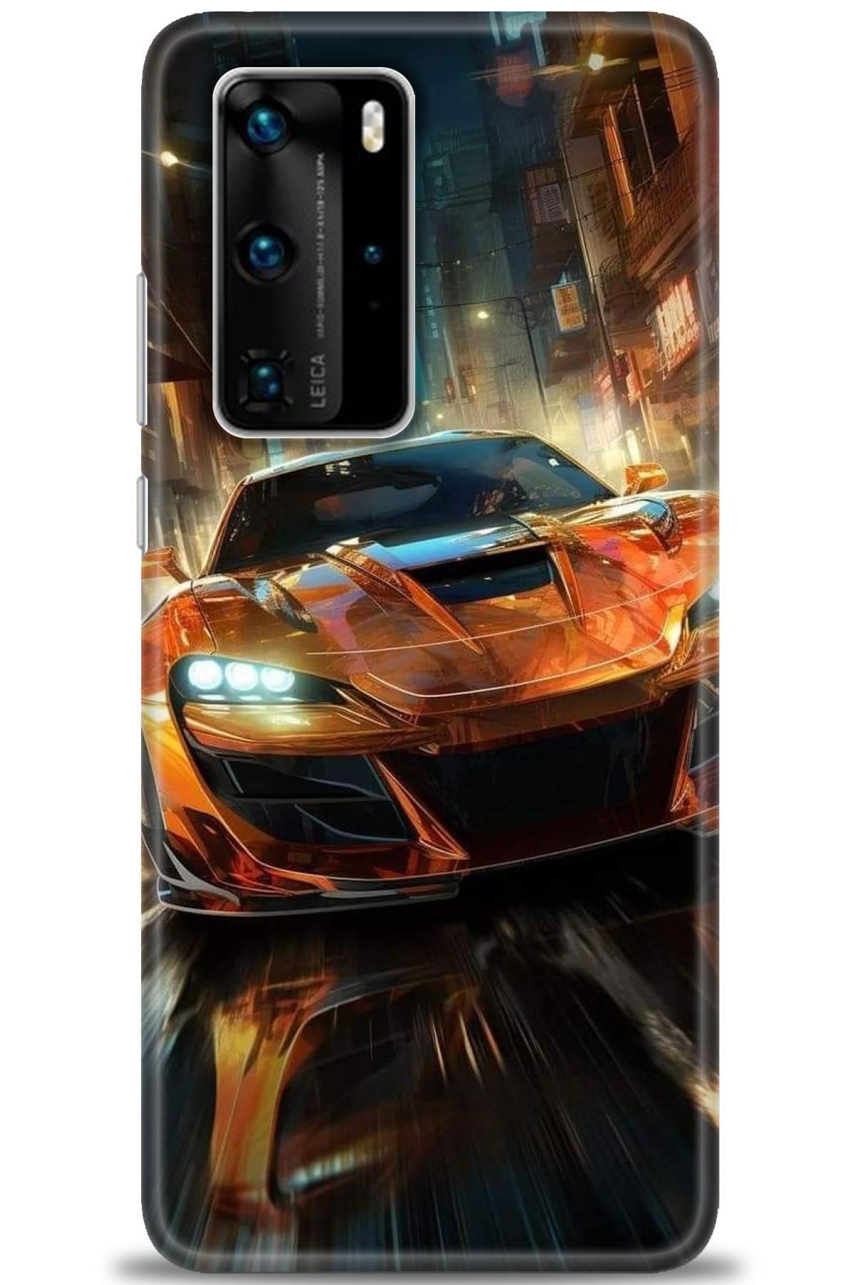 CooperTech Huawei P40 Pro İle Uyumlu HD Baskılı Silikon Kılıf - 576