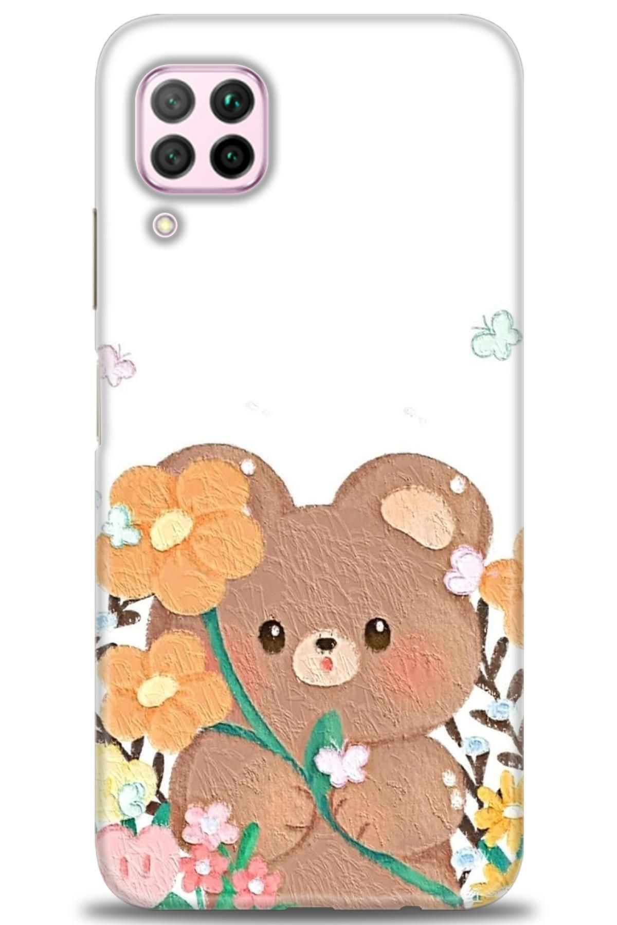CooperTech Huawei P40 Lite İle Uyumlu HD Baskılı Silikon Kılıf - 158