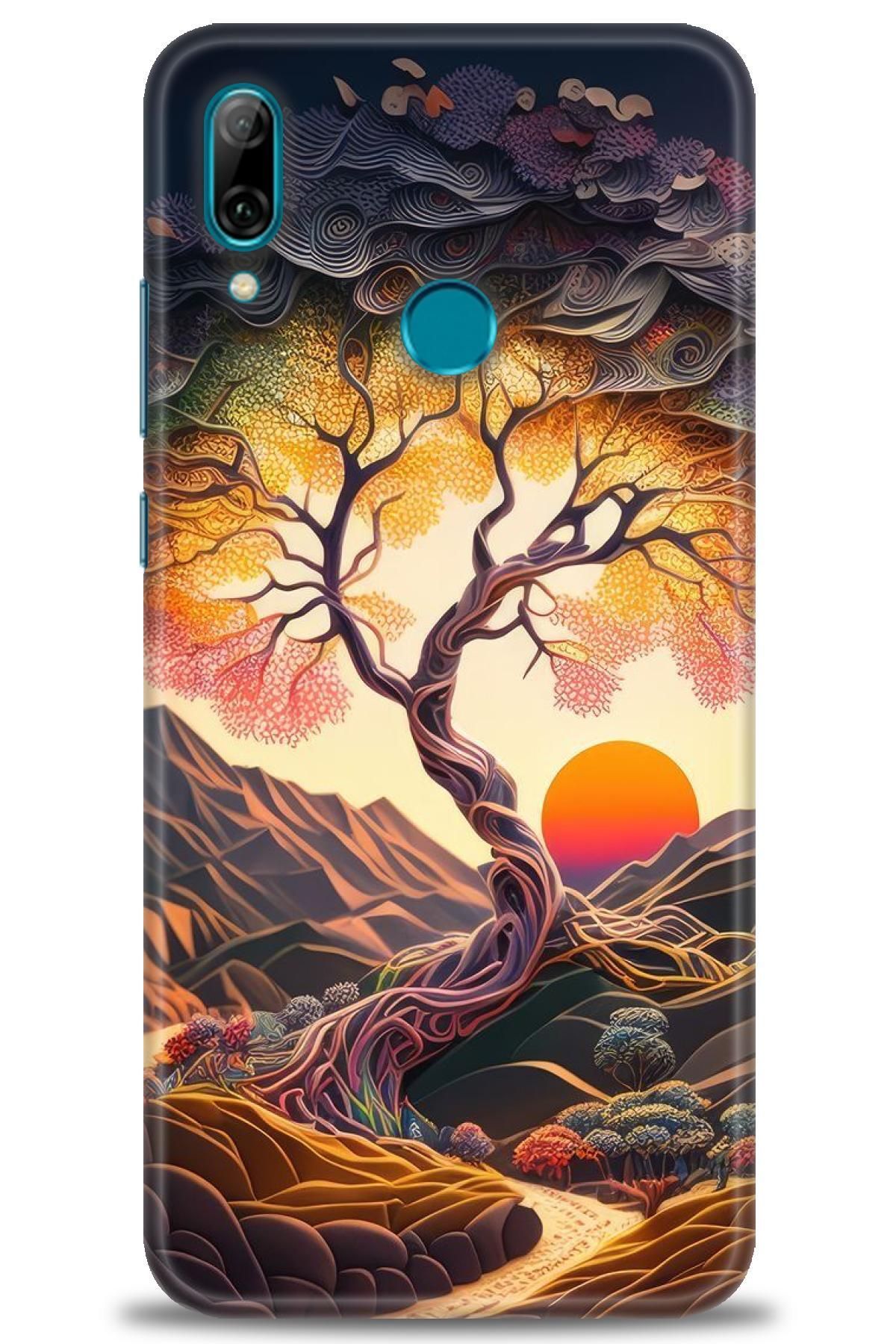CooperTech Huawei P Smart Pro 2019 İle Uyumlu HD Baskılı Silikon Kılıf - 613