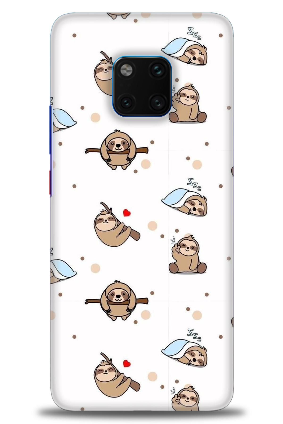 CooperTech Huawei Mate 20 Pro İle Uyumlu HD Baskılı Silikon Kılıf - 910