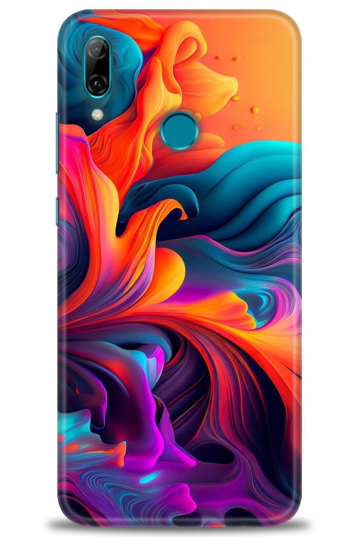 CooperTech Huawei P Smart Pro 2019 İle Uyumlu HD Baskılı Silikon Kılıf - 213