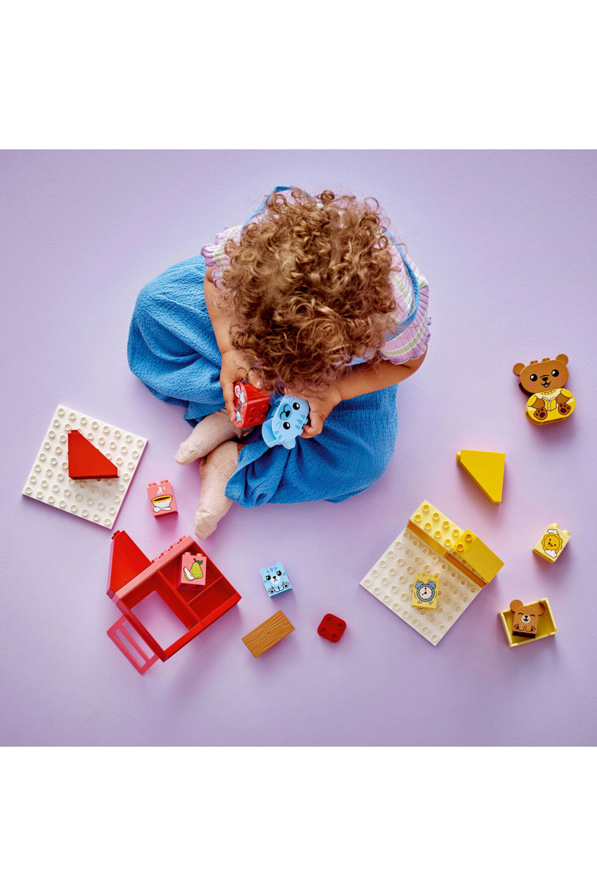 LEGO ® DUPLO® İlk Günlük Rutinlerim: Yemek ve Uyku Zamanı 10414 - 1/2+ Oyuncak Yapım Seti (28P) fotoğrafı 6 (önizleme)