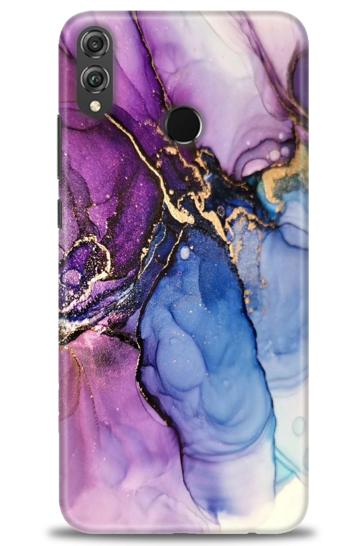 CooperTech Huawei Honor 8X İle Uyumlu HD Baskılı Silikon Kılıf - 50