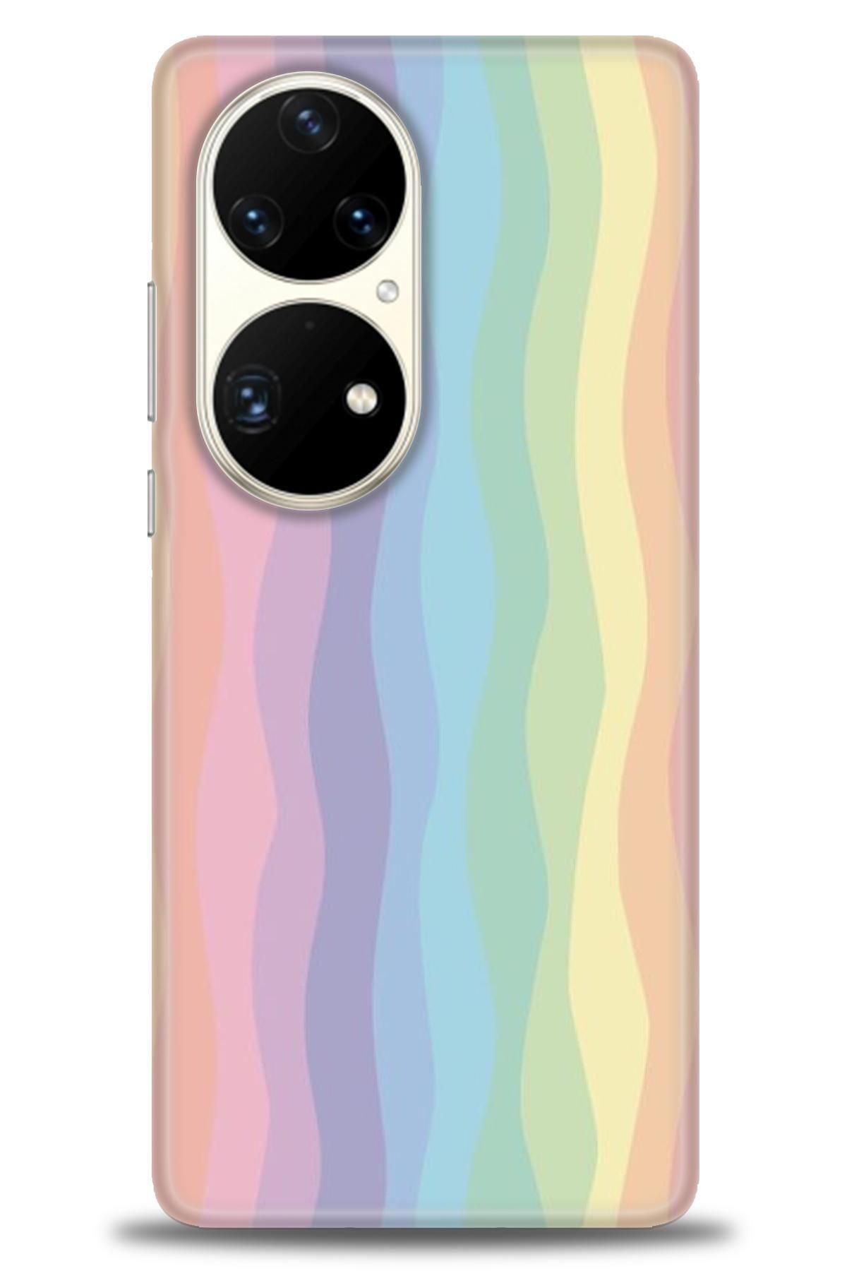 CooperTech Huawei P50 Pro İle Uyumlu HD Baskılı Silikon Kılıf - 228