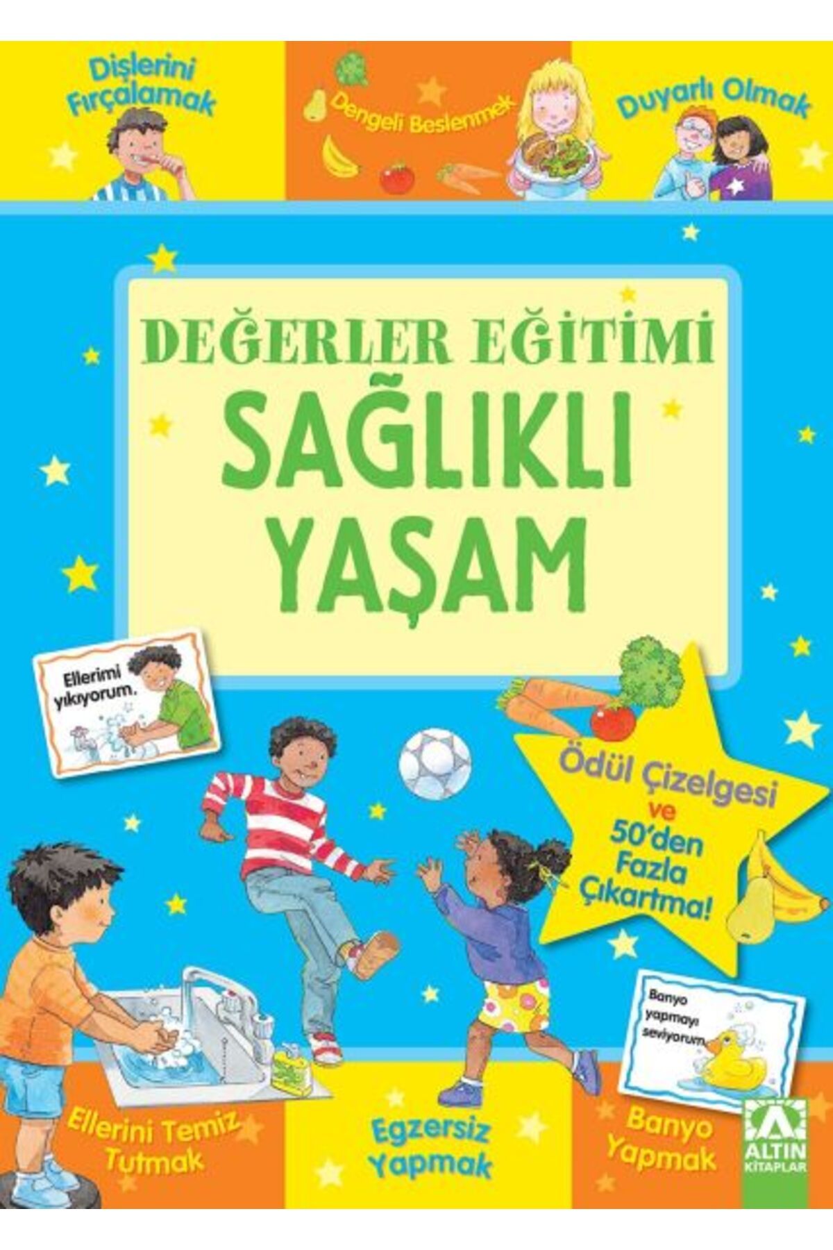 Destek Yayınları Değerler Eğitimi-Sağlıklı Yaşam
