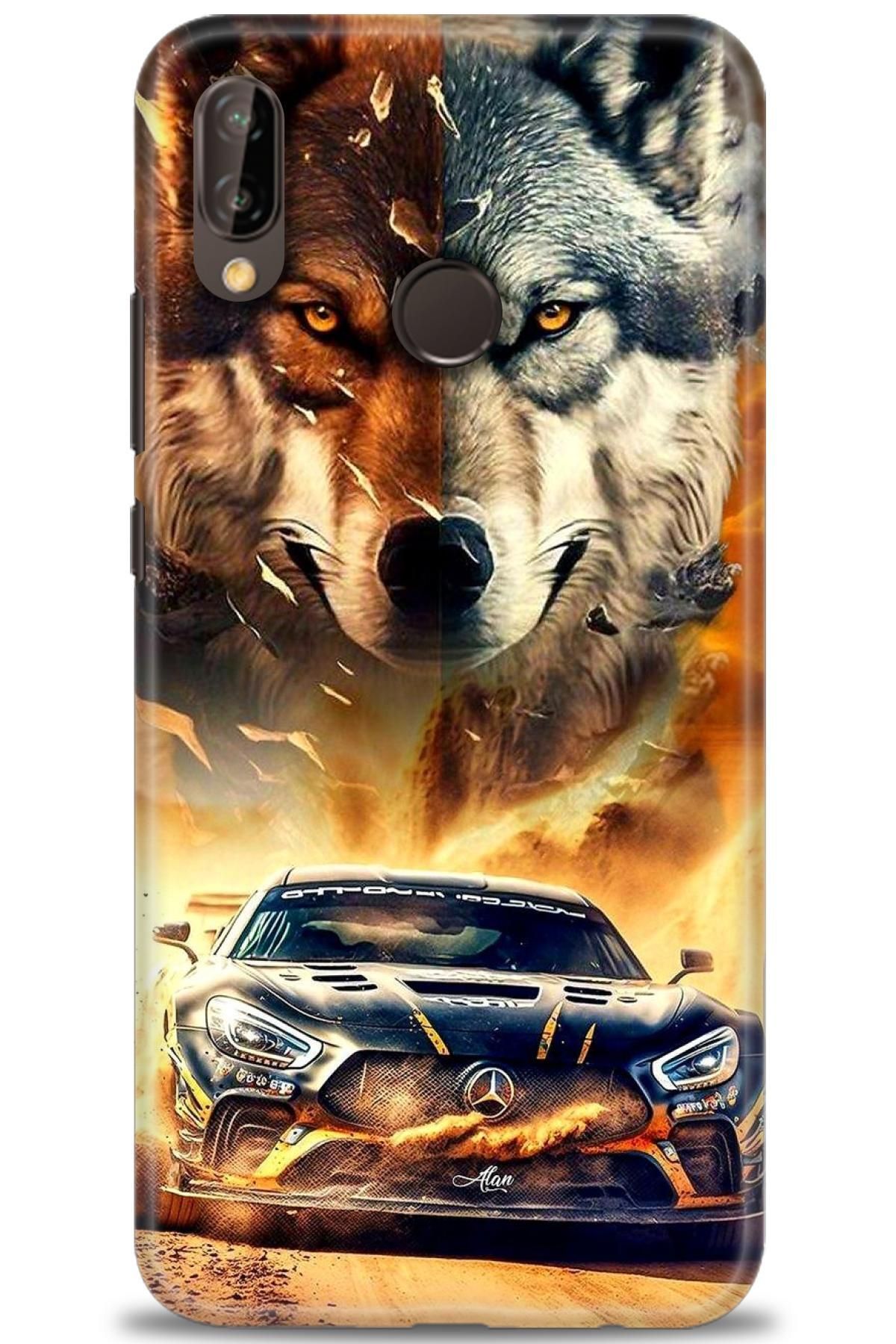 CooperTech Huawei P20 Lite İle Uyumlu HD Baskılı Silikon Kılıf - 851