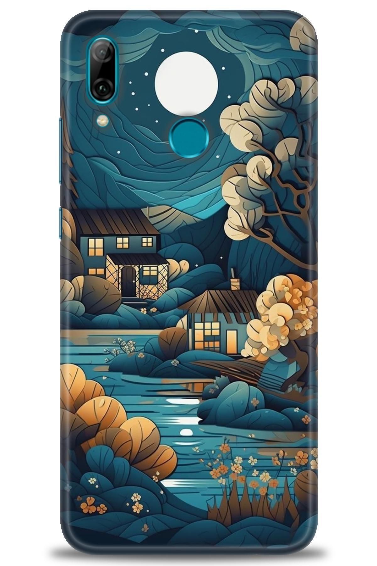 CooperTech Huawei P Smart Pro 2019 İle Uyumlu HD Baskılı Silikon Kılıf - 327