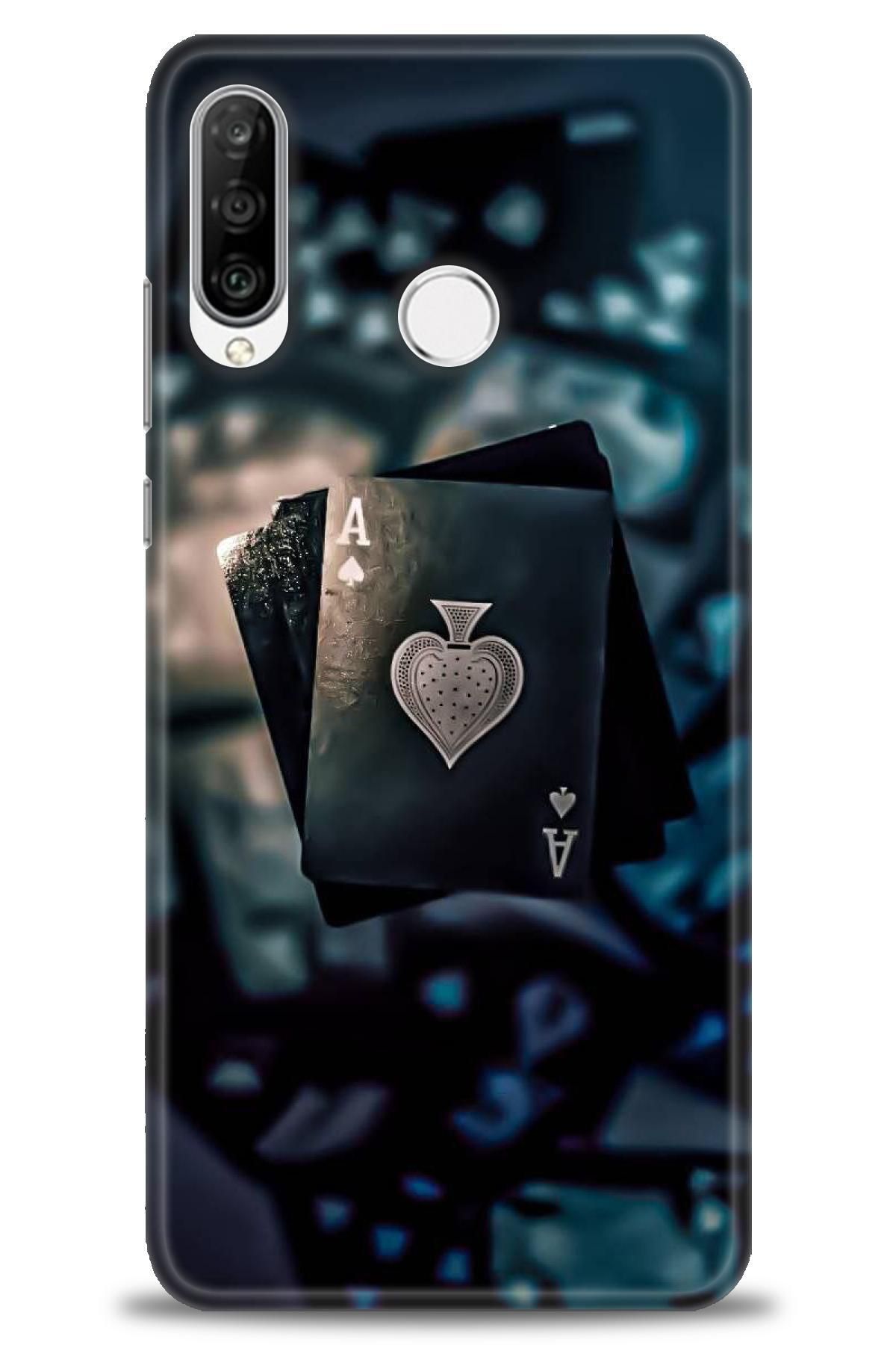 CooperTech Huawei P30 Lite İle Uyumlu HD Baskılı Silikon Kılıf - 642