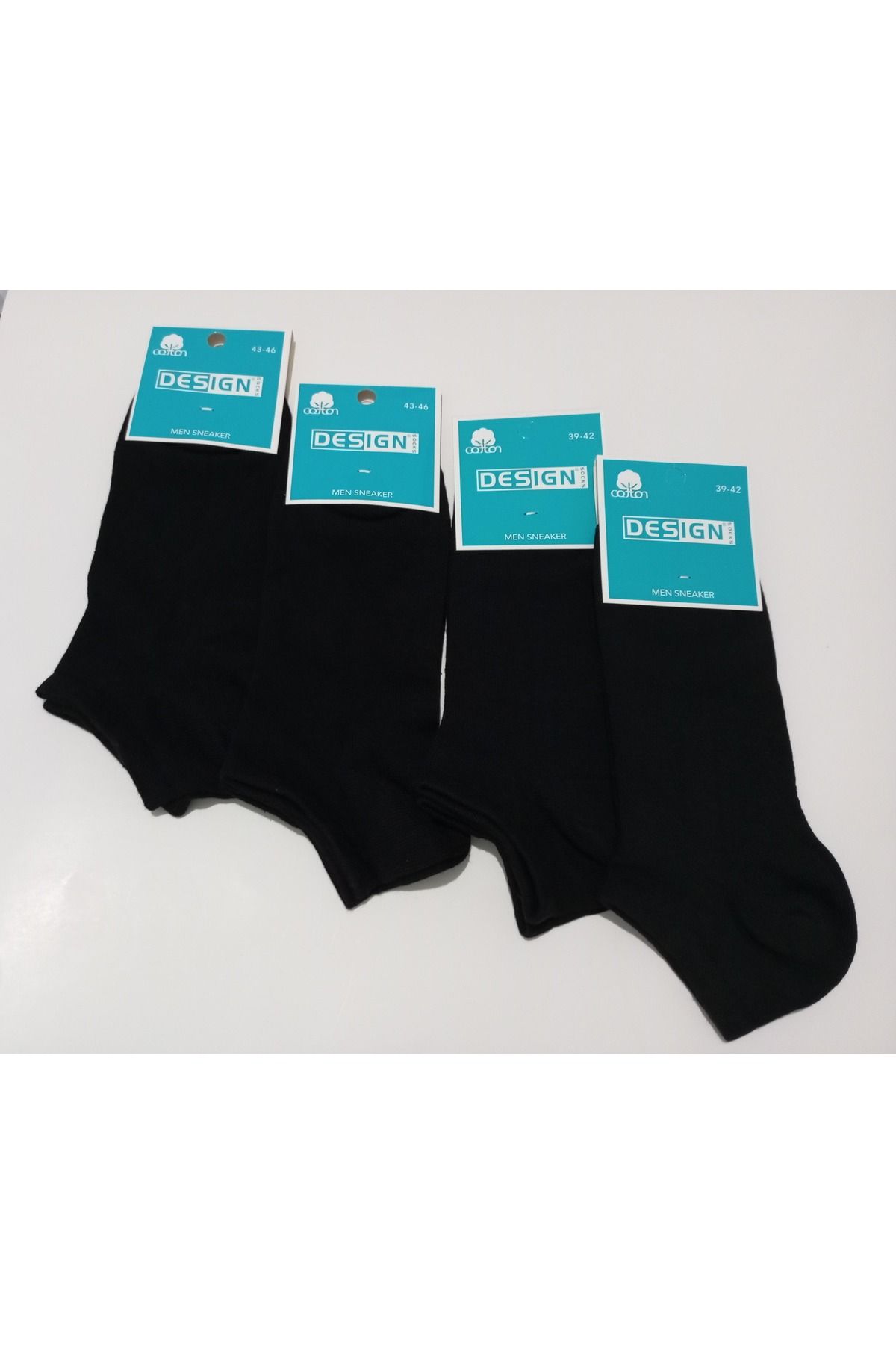 RBS SOCKS ERKEK PAMUKLU NAYLONSUZ KISA PATİK 4'LÜ