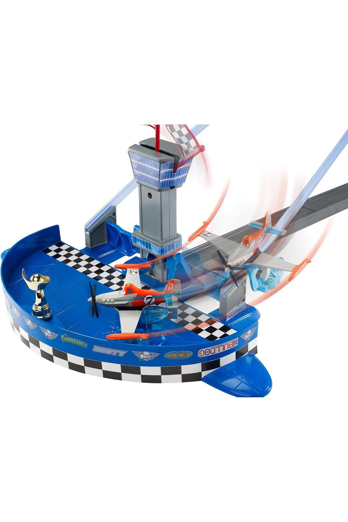 e-life shop Orijinal Lisanslı Disney Planes Dağda Kapışma Yarış Seti Oyuncak Seti Dusty Crophopper