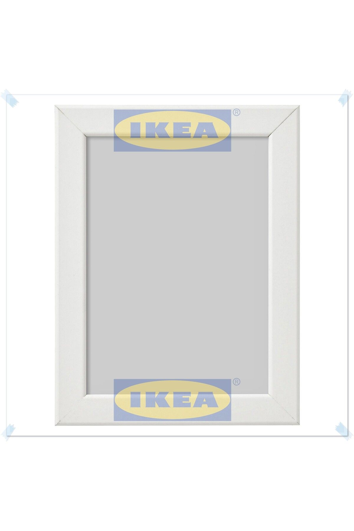 IKEA Fiskbo Beyaz Çerçeve, 13x18 cm