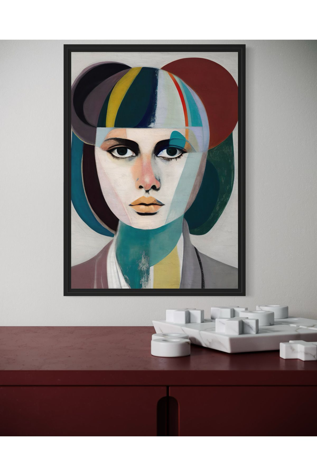 Woodsuppco Picasso Çerçevesiz Poster, Duvar Posteri, Sanatsal Poster, Duvar Dekoru No.2