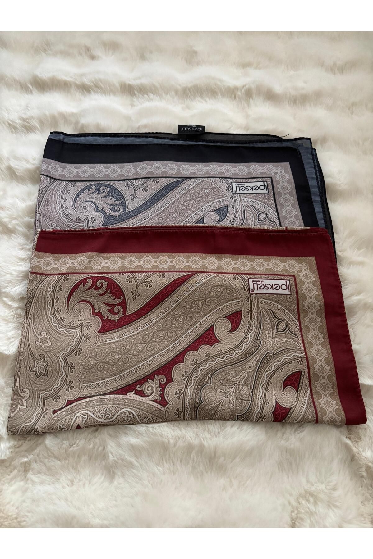 GZMBUTİK 2 Lİ PAMUK SOFT ETNİK DESEN ŞAL