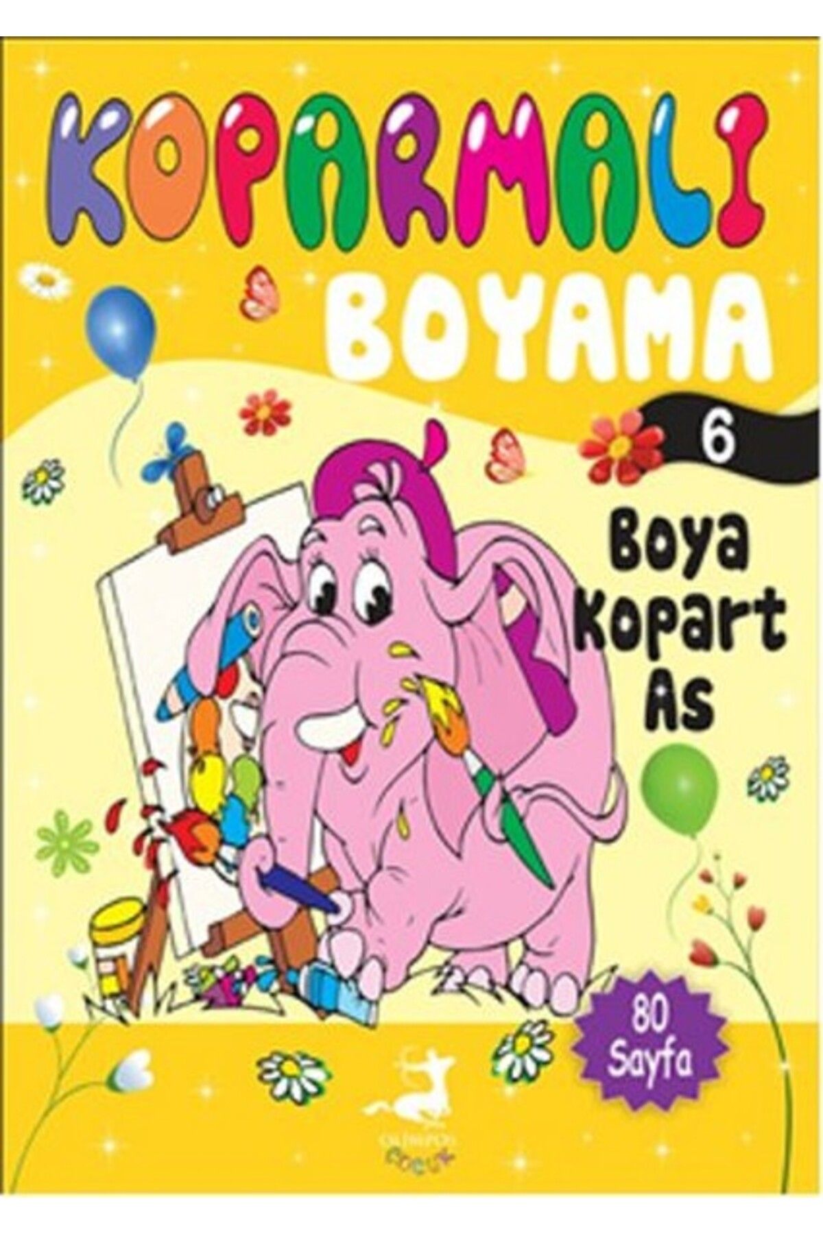 Karma Kitaplar Koparmalı Boyama - 6