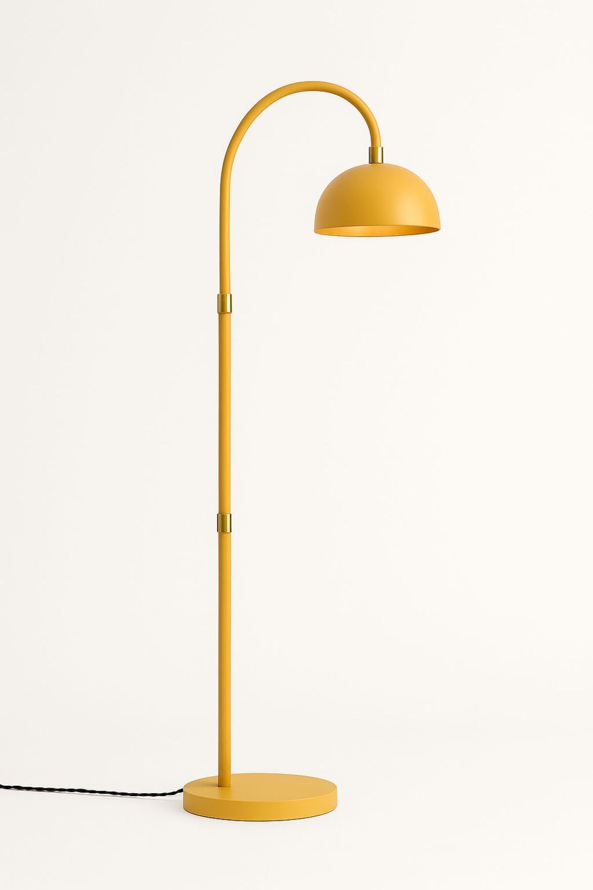Vinner Curve Lambader Modern Dekoratif Metal Oturma Odası Çalışma Odası Zemin Lambası