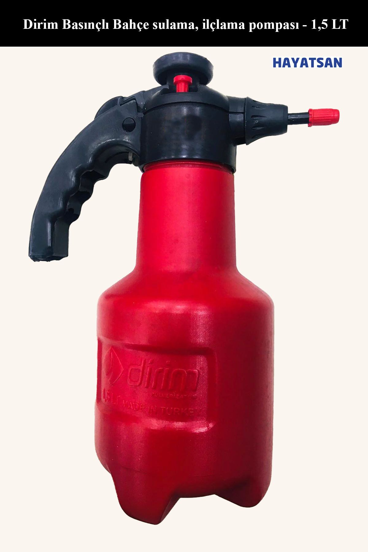 Dirim Basınçlı Bahçe sulama, ilaçlama pompası - 1,5 LT