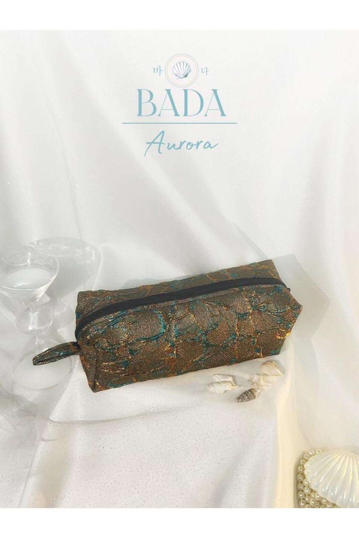 Bada Aurora - Kahverengi Makyaj Çantası