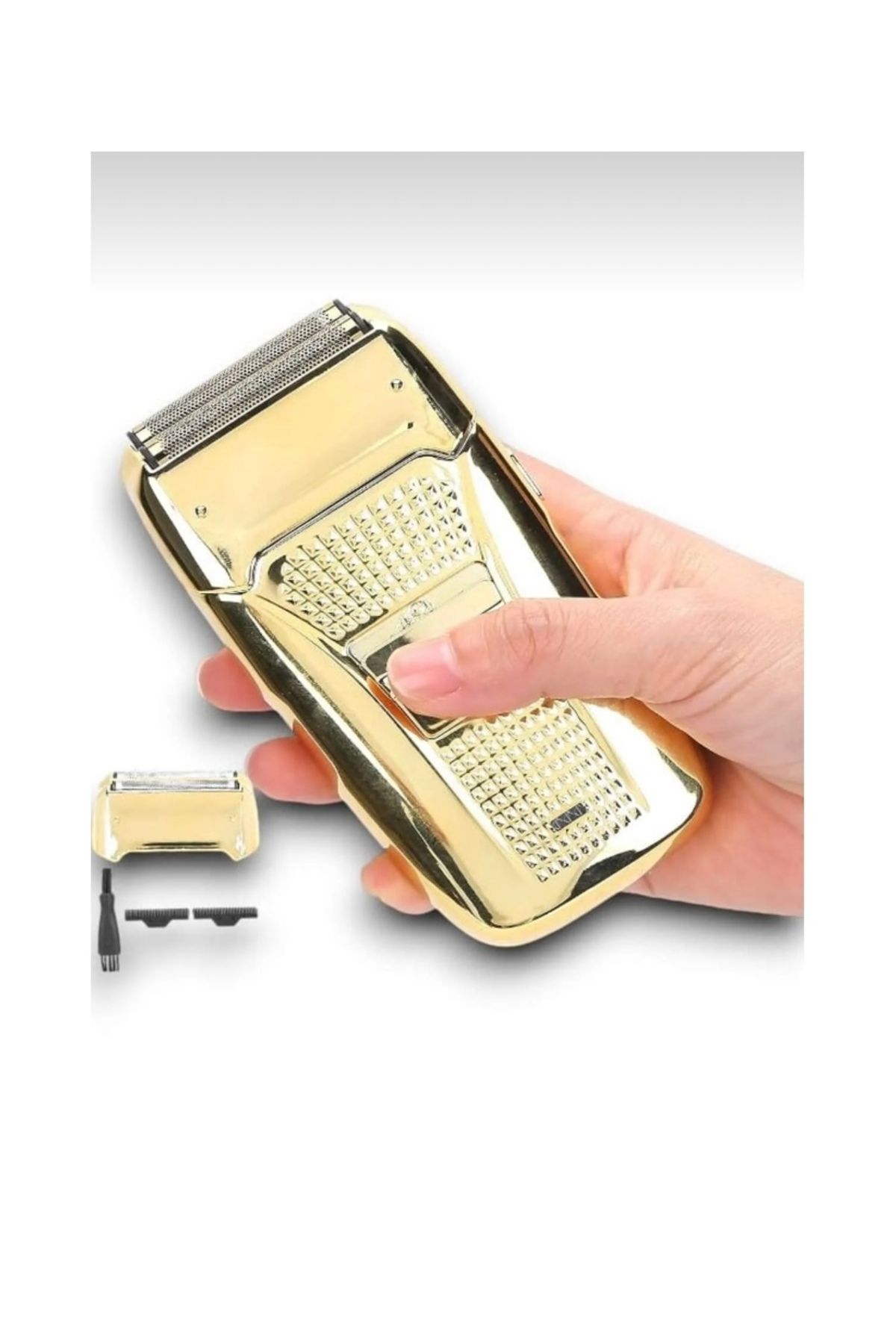 abnturk Ergonomik Ve Şık Tasarımlı Usb Şarjlı Gw-9863 Tıraş Makinesi Yüksek Güç Dijital Gösterge