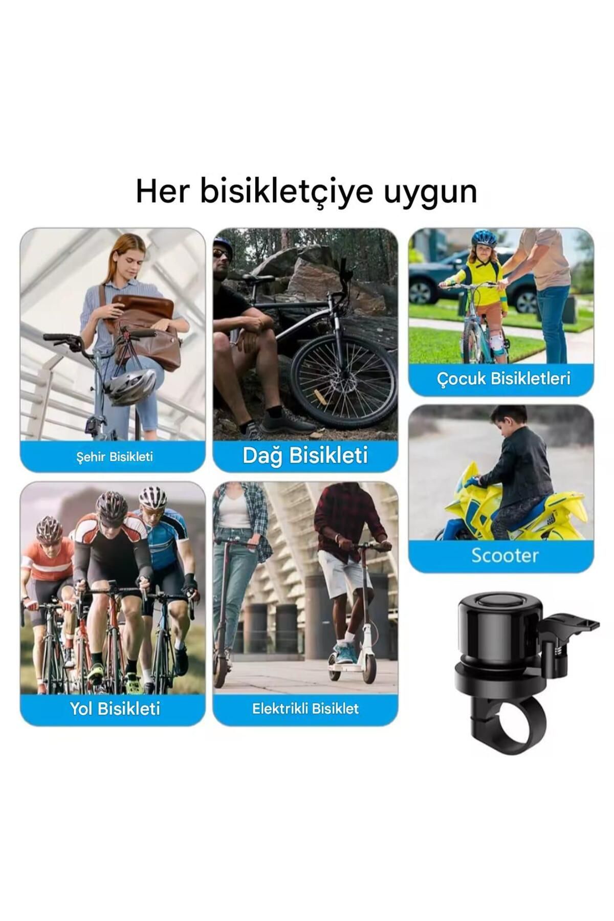 Asfal-Anti-Theft Gps Location Tracker Hidden Airtag Tracking System with Bicycle Bell Appearance 8