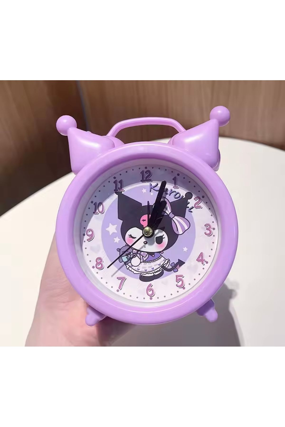 happystoretr Sevimli karikatür kız çocuk çalar saat alarm masa saati modelleri
