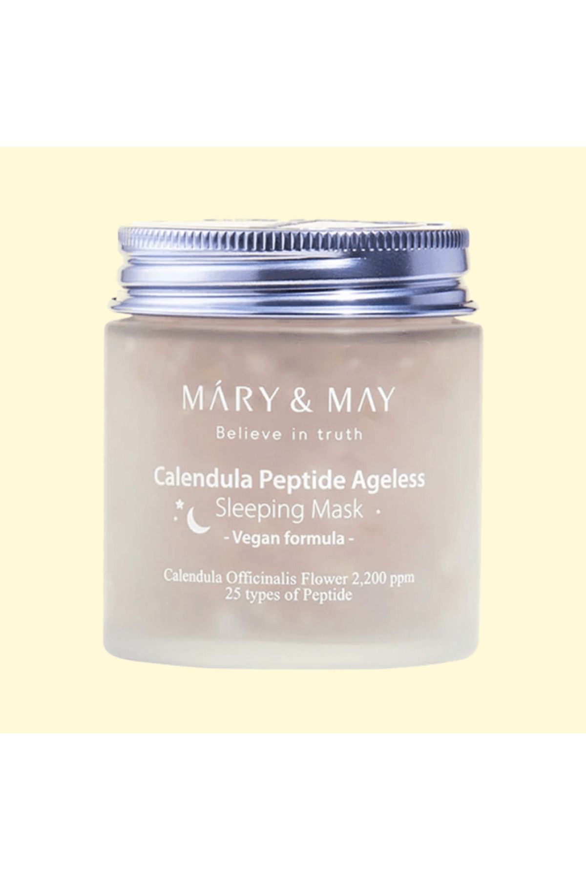 Mary & May Masca De Noapte Anti-îmbătrânire Cu Calendula Și Peptide, Mary & May, 110g - One Size