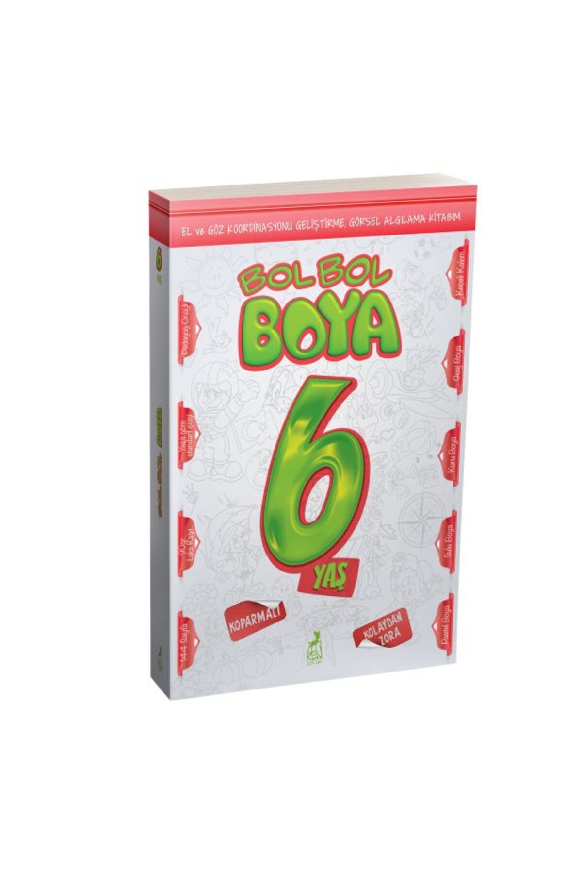 Türk Dil Kurumu Yayınları Bol Bol Boya - 6 Yaş