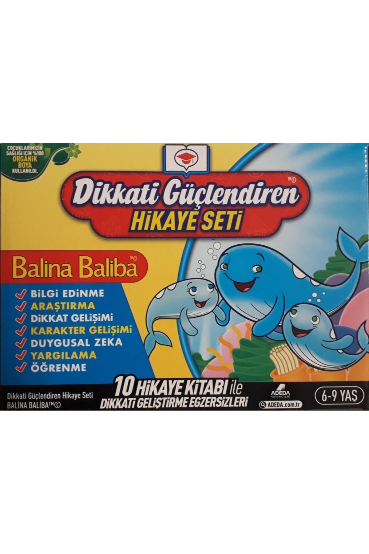 Destek Yayınları Balina Baliba - Set (6-9 Yaş)