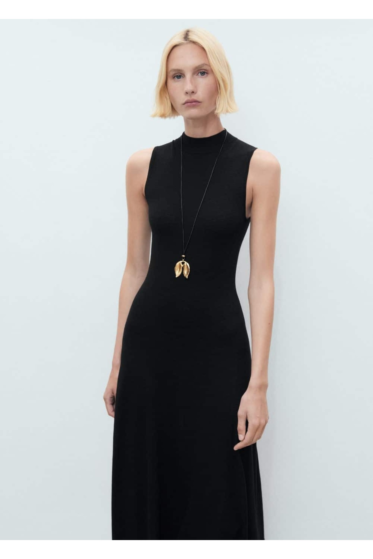 İnce Triko Evaze Elbise