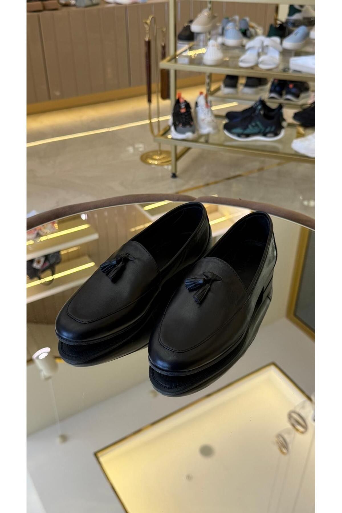 DUYGUSHOESBAG Hakiki Deri Kadın Komfor Ayakkabı