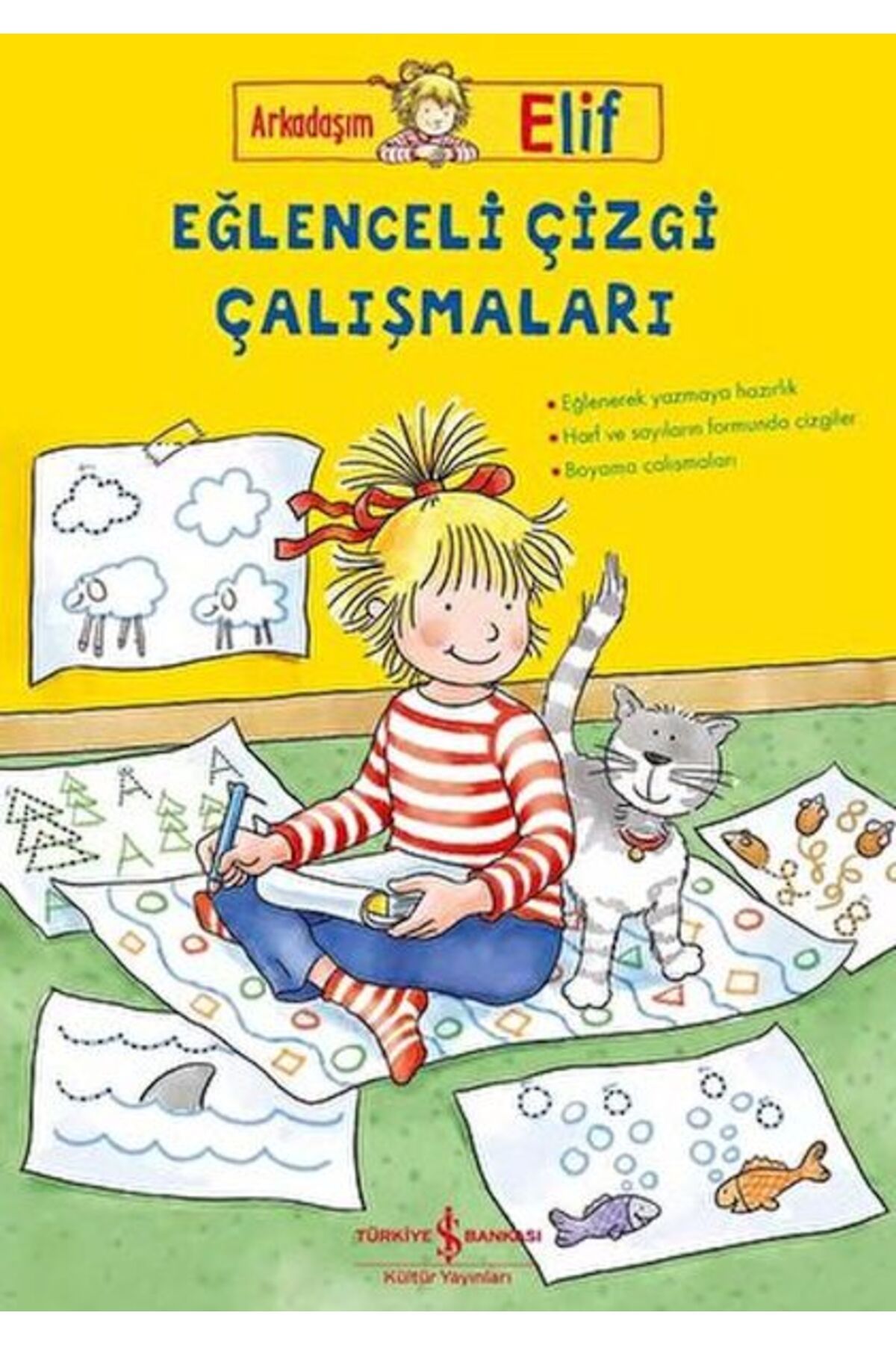 Destek Yayınları Arkadaşım Elif – Eğlenceli Çizgi Çalışmaları