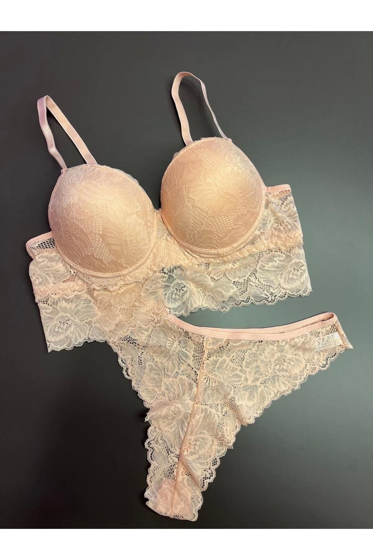 TOPCLASSİC DANTELLİ BRALET SÜTYEN TAKIM